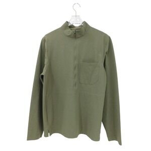 Lululemon Men's WovenAir Half-Zip Green Long Sleeve Pullover Shirt Size L